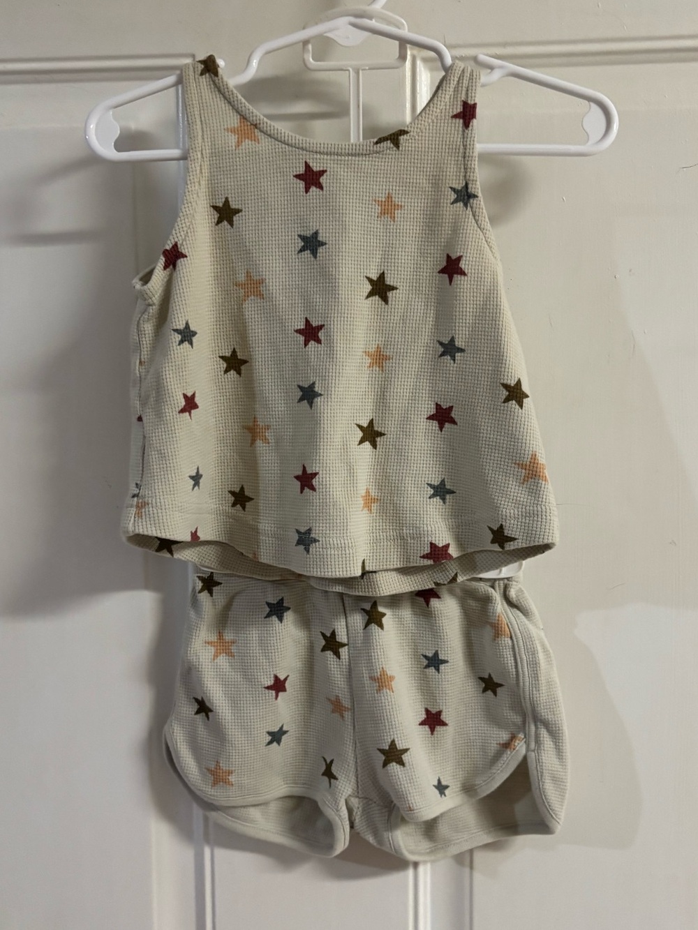 Size 6/12M Rylee & Cru Kaycee Stars sleeveless top and shore set. In EUC!
